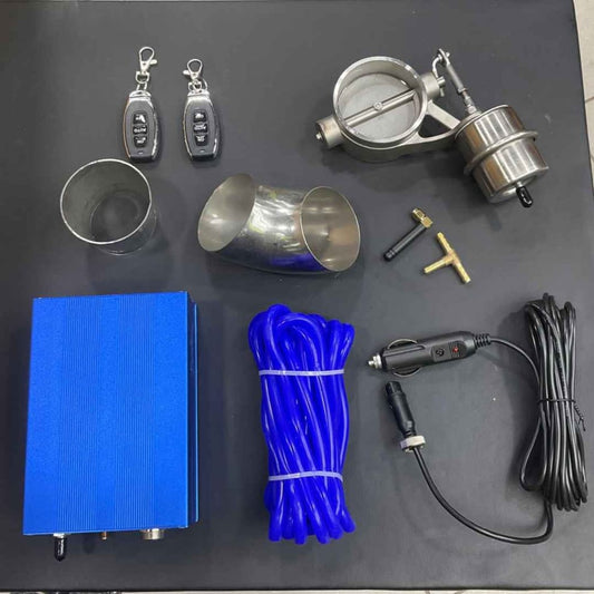 High-Performance Exhaust Cut Off Kit – Remote-Controlled Dual Valve System