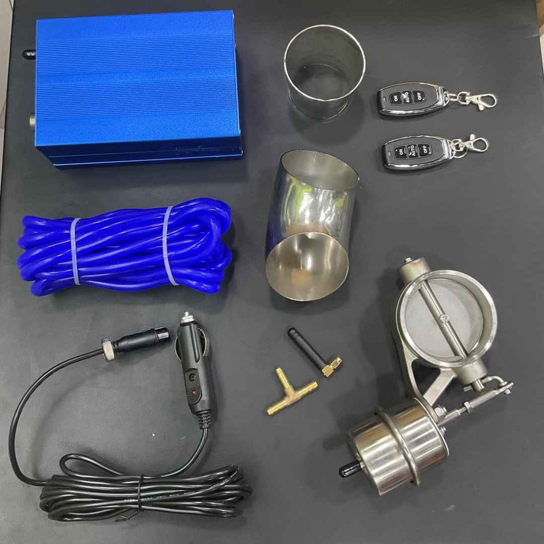High-Performance Exhaust Cut Off Kit – Remote-Controlled Dual Valve System
