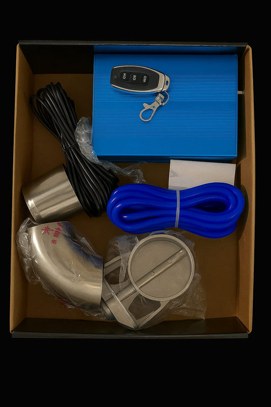 High-Performance Exhaust Cut Off Kit – Remote-Controlled Dual Valve System