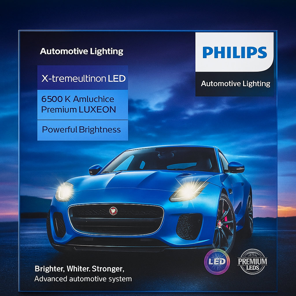 Philips 1600W & 2000W High-Performance LED Headlights